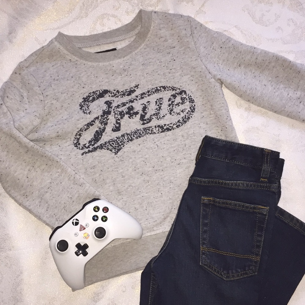 True Religion Sweatshirt, Size 6